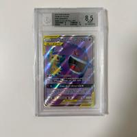 GENGAR & MIMIKYU GX - FUORISERIE GRADUATA BGS 8.5