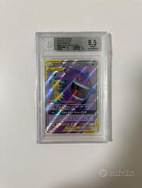 GENGAR & MIMIKYU GX - FUORISERIE GRADUATA BGS 8.5