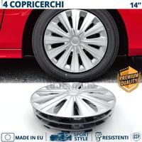 Copricerchi per DACIA da 14 Coppette Silver