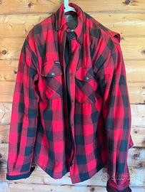 Camicia giacca a scacchi moto