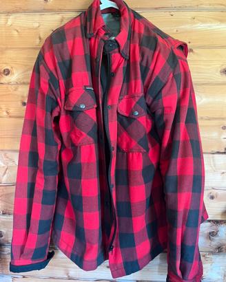 Camicia giacca a scacchi moto