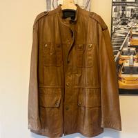 Giacca pelle Fendi