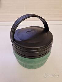 Contenitore per il pranzo termico ermetico verde