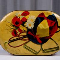 Scatola di latta anni '60 Alemagna "Gran Premio"