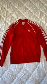 Giacca Tuta Adidas Original Rossa -Taglia M