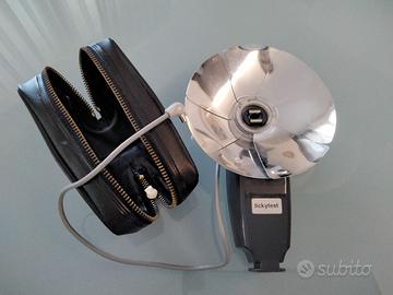 Tycky Test flash vintage a parabola e esposimetro