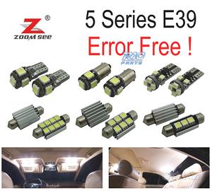KIT 21 LAMPADE LED INTERNE BMW E39 SERIE 5 530D 52