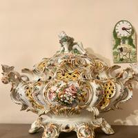 Zuppiera in ceramica di Bassano Del Grappa