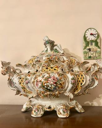 Zuppiera in ceramica di Bassano Del Grappa