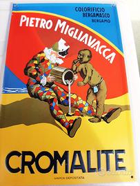 INSEGNA CROMALITE COLORIFICIO BERGAMASCO TARGA