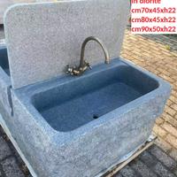 Lavello lavandino per cucina in pietra 70/80/90cm
