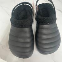 Ciabatte tipo crocs con pelliccia bimbi