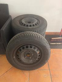 Cerchi golf 15” con gomme termiche 195-65-R15-91T