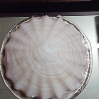 Plafoniera Murano rosa