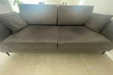Divano DivaniDesign 3 posti grigio
