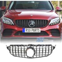 GRIGLIA MERCEDES W205 14-18 AMG GT NERO LUCIDO CRO