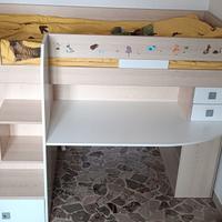 Letto singolo combinato 90x190 cm