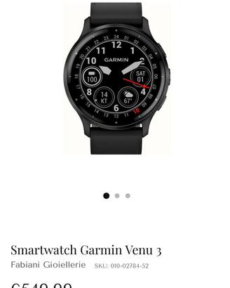 Orologio garmin venu 3