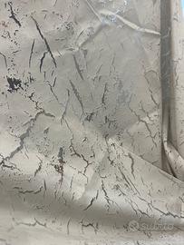 Tenda e centrini Grigio perla