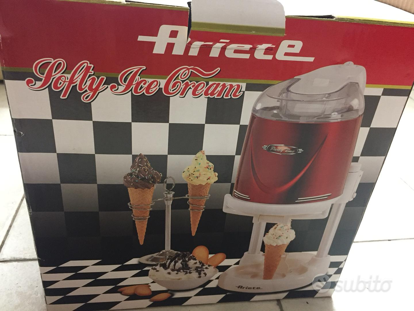 Ariete party time softy ice cream maker - Elettrodomestici In vendita a  Brescia