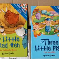 libro la gallinella rossa e i tre porcellini