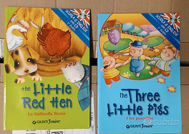 libro la gallinella rossa e i tre porcellini
