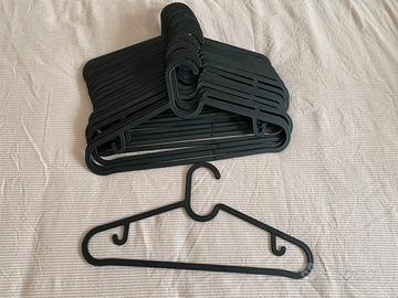 20 Pezzi Grucce Appendiabiti Plastica