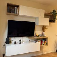 cucina Lube + parete attrezzata