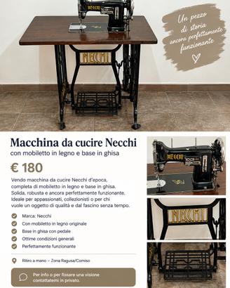 Macchina da cucire vintage