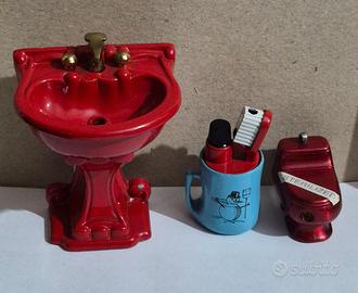 ACCENDINI DA COLLEZIONE VINTAGE A TEMA “BAGNO” – 