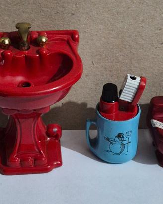 ACCENDINI DA COLLEZIONE VINTAGE A TEMA “BAGNO” – 