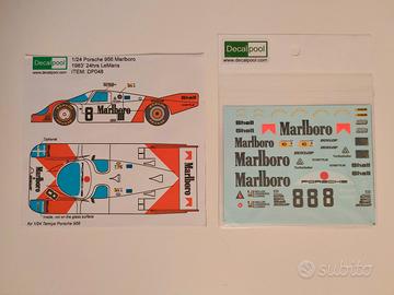 1/24 Decals PORSCHE 956 24h Le Mans 1983 Tamiya