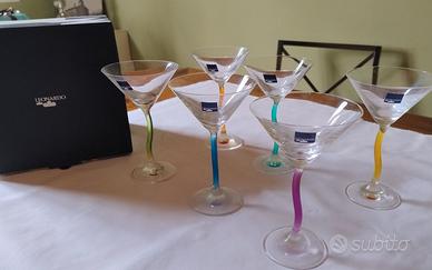 6 bicchieri cocktail leonardo 