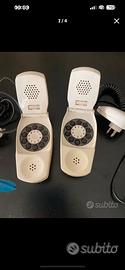 2 Telefoni a disco vintage mod  grillo