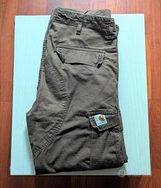 Pantaloni cargo marroni Carhartt Wip da uomo 