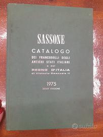 Catalogo Sassone di francobolli 1975