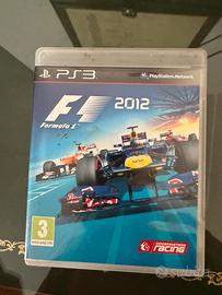 Titolo  F1 2012 PS3 – Formula 1 – manca manuale
