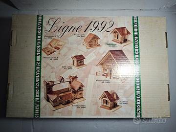 Gioco di Costruzioni Vintage per adulti in legno.