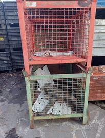 Cassoni a rete industriali 80x100cm