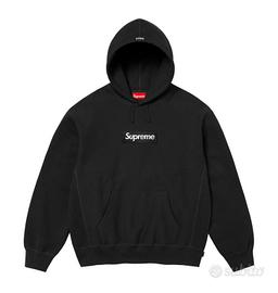 Supreme Box Logo Hooded Sweatshirt Black