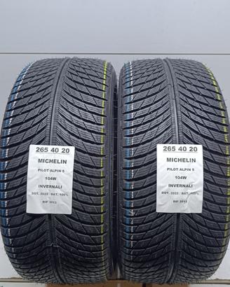 2 GOMME 265 40 20 MICHELIN NUOVE INV RIF3513