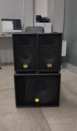 Impianto audio attivo hk audio power works