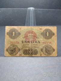 Biglietto da 1 Lira del 1873 ( Banca Nazionale del