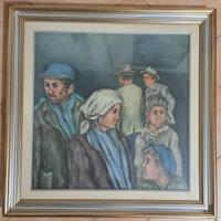 Quadro Olio su Tela 50x50 - Sergio Graziosi