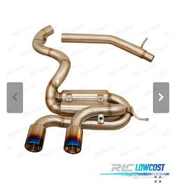 Terminale scarico golf r r32 GTI