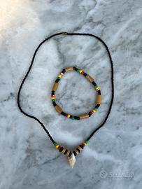 Collanina e braccialetto