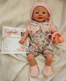 Bambola realistica in silicone morbido nuova