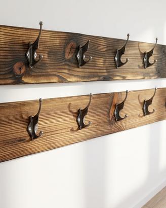 Appendiabiti NUOVI in legno Industrial Style