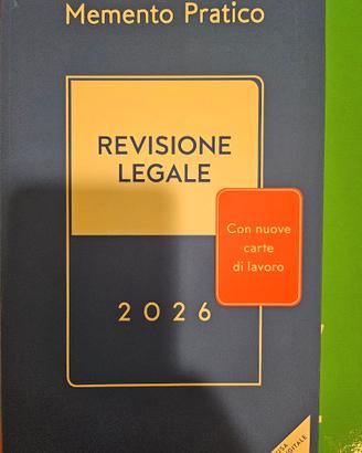 NUOVO MEMENTO REVISIONE LEGALE