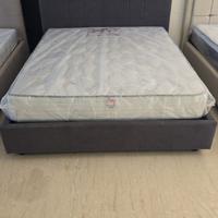 Letto Contenitore Lena Matrimoniale Nero